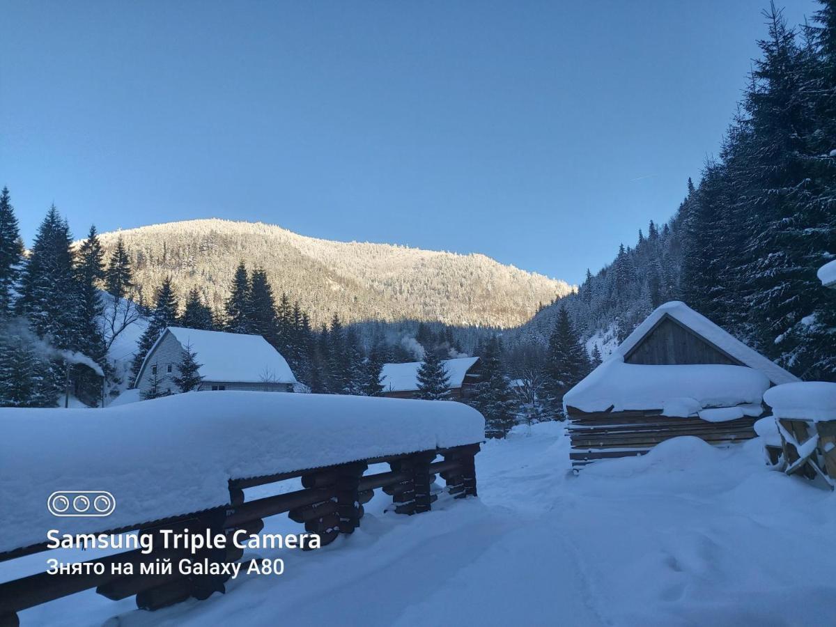 Hotel Berloga-Sinevir Synevyrsʼka Polyana Buitenkant foto