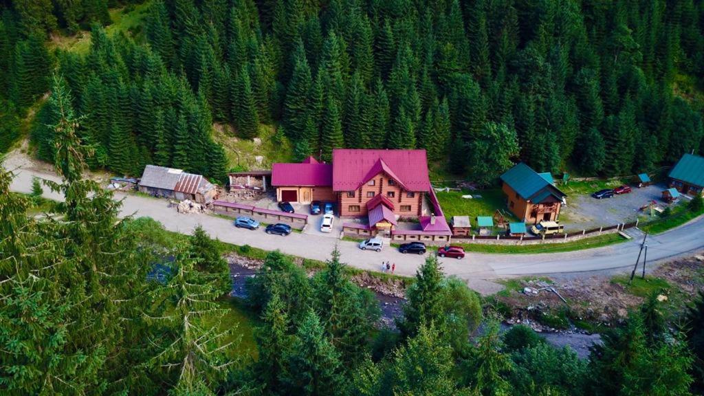 Hotel Berloga-Sinevir Synevyrsʼka Polyana Buitenkant foto